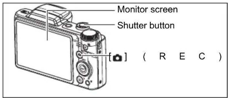 Pentacon Luxmedia 16-Z24S - Press [☐] (REC) to turn on the camera. - 2