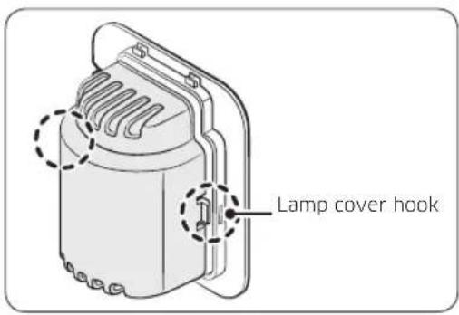 SAMSUNG RR20R172ZCU - Replacing the Bulb lamp - 1