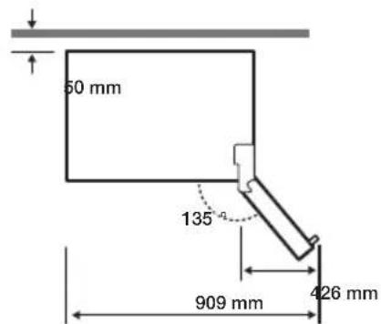 SAMSUNG RR21J2835RZ - Selecting the best location for the Refrigerator - 3