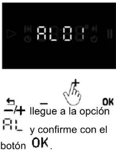 CORBERO CCHF1072WAIRFRY - Ajuste de Tono de Alarma (AL) - 2