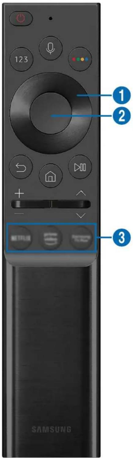 SAMSUNG QE85QN900AU - About the Samsung Smart Remote (AU8 Series) - 1