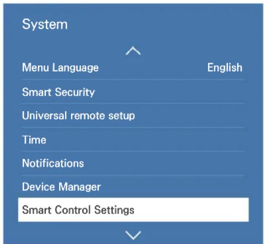 SAMSUNG UE50J6230AU - Setting up the Samsung Smart Control - 1