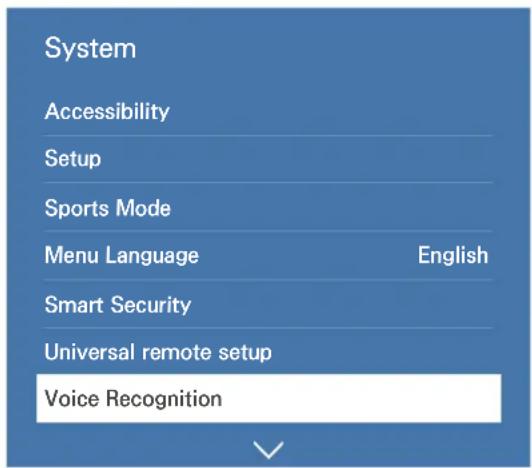 SAMSUNG UE50J6230AU - Setting up Voice Recognition - 1