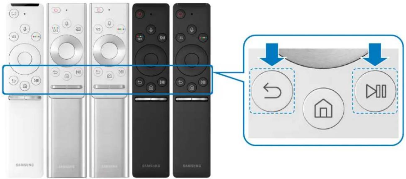 SAMSUNG UE49NU7140U - Connecting the Samsung Smart Remote to the TV - 1