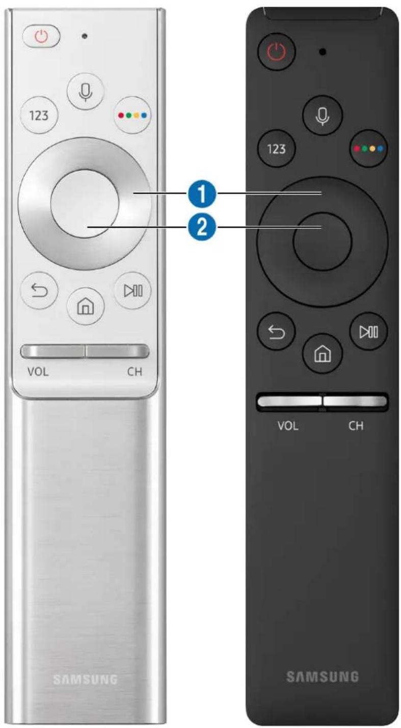 SAMSUNG UE49NU7140U - About the Samsung Smart Remote (UHD TV) - 1