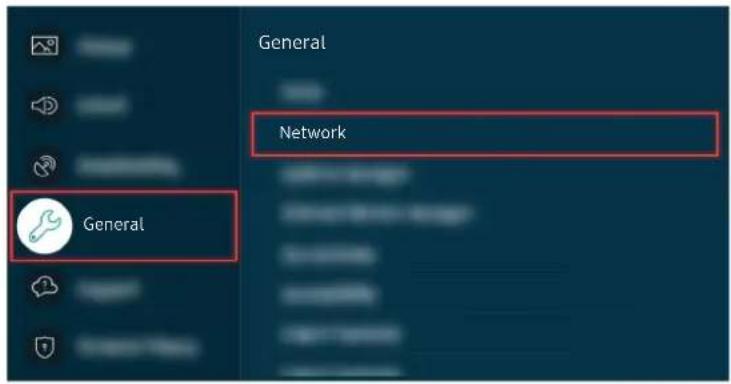 SAMSUNG UE75AU7500U - When the TV can't connect to the Internet - 3