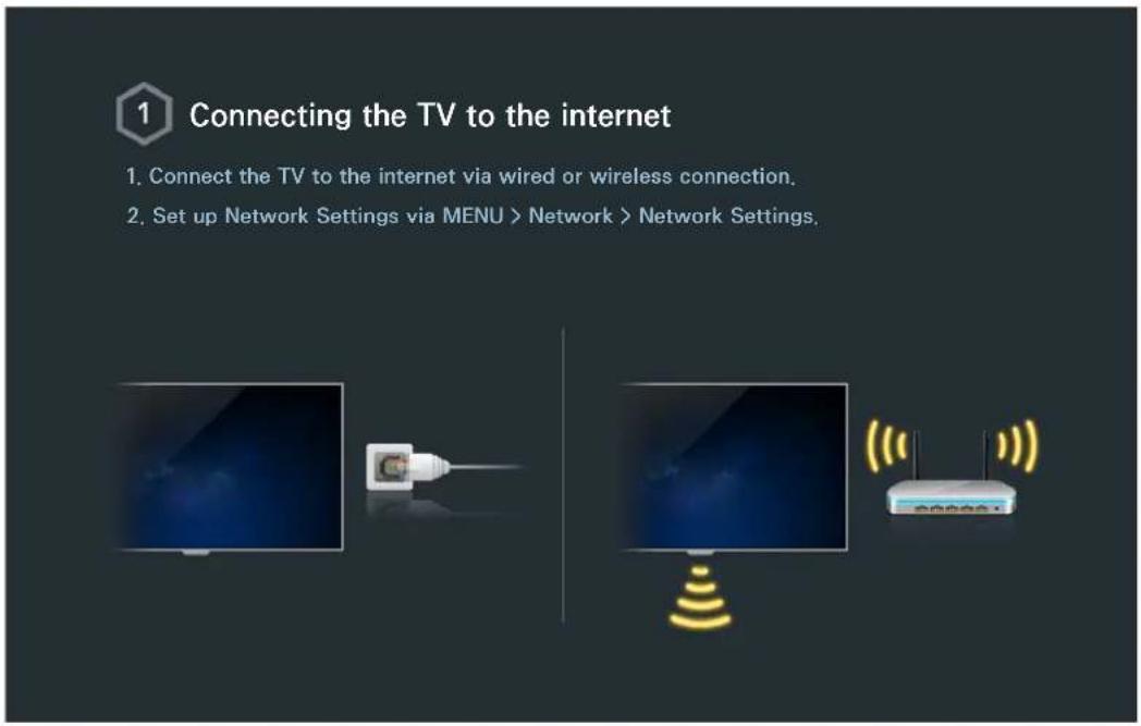 SAMSUNG UA40H5570AU - Using the Smart TV - 1