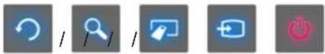 SAMSUNG UA40H5570AU - Displaying Hidden Icons When Using Smart Hub - 2