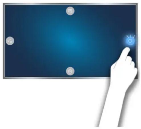 SAMSUNG UE48JU6690U - Controlling the TV using motions - 2