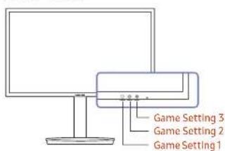 SAMSUNG C27FG73FQW - Game Setting Key - 1