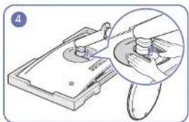 SAMSUNG C27FG73FQW - Removing the Stand (For Attaching the BRACKET WALL) (C\*FG70\* model only) - 4