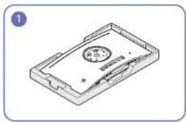 SAMSUNG C27FG73FQW - Attaching the Stand (C\*FG70\* model only) - 1