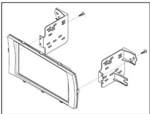 Metra 99-8239B - ISO DIN radio provision with pocket - 1