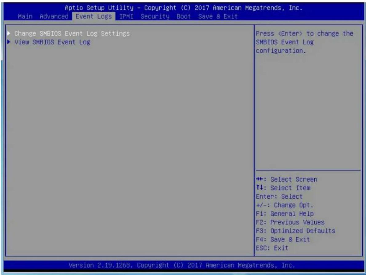 Supermicro SuperServer 6029TP-HC1R - Event Logs - 1