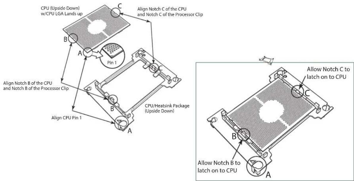 Supermicro SuperServer 6029TP-HC1R - Assembling the Processor Package - 1