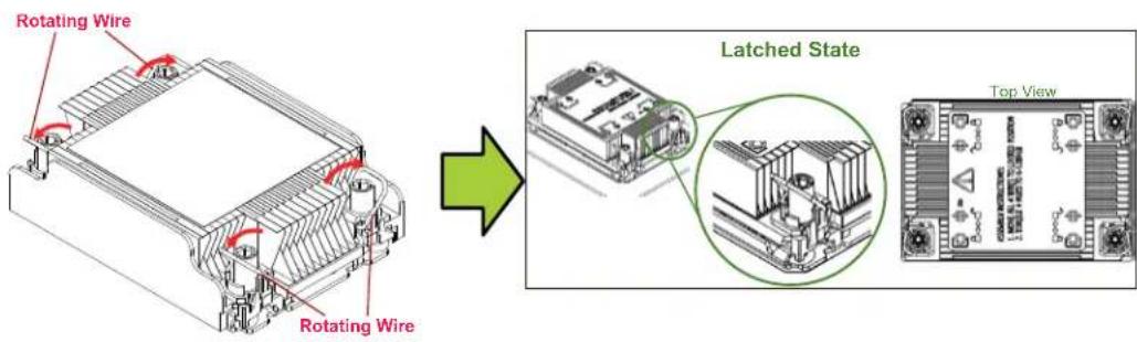 Supermicro SuperServer SYS-E403-12P-FN2T - Installing the PHM into the CPU Socket - 6