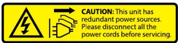 Supermicro SuperServer SYS-E403-12P-FN2T - Power Disconnection Warning - 2