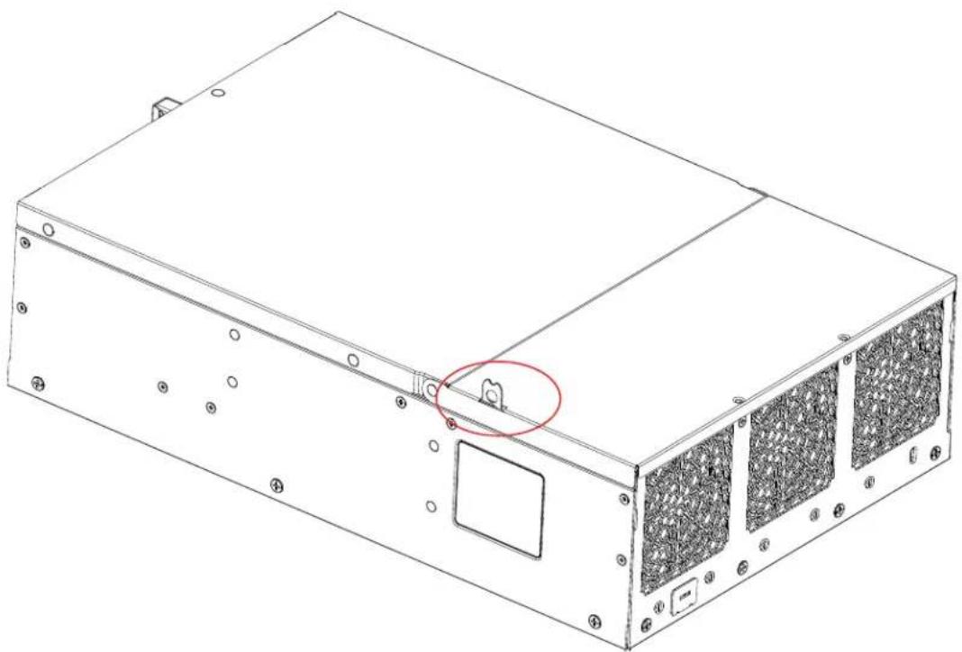 Supermicro SuperServer SYS-E403-12P-FN2T - Enabling the Top Cover Lock Function - 2