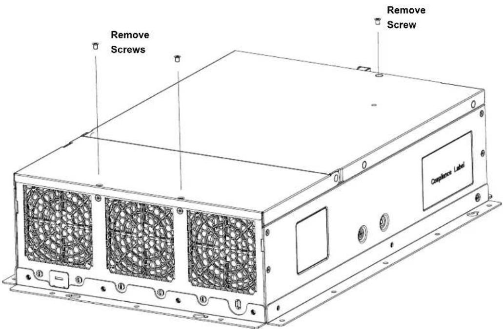 Supermicro SuperServer SYS-E403-12P-FN2T - Removing the Chassis Cover - 1