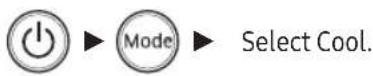 SAMSUNG AR18MCFHDWKYFE - Cool mode - 1