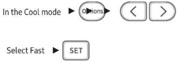 SAMSUNG AR18MCFHDWKYFE - Fast function - 1