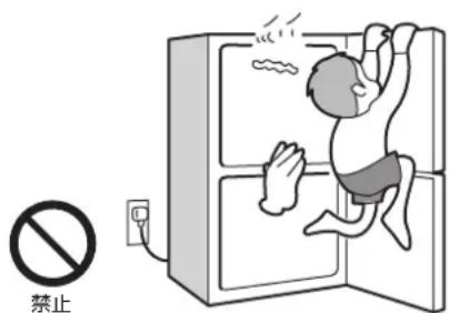 HAIER JR-SX21A - ドアにぶら下がったり、乗ったりしない - 1