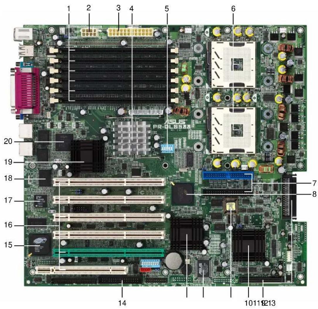 ASUS AP1700 - Major components - 2