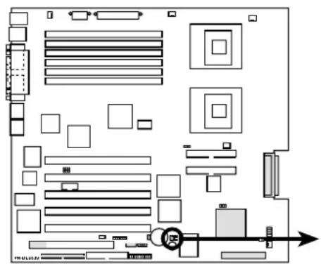 ASUS AP1700 - Wake-On-Ring Connector (2-pin WOR) - 2