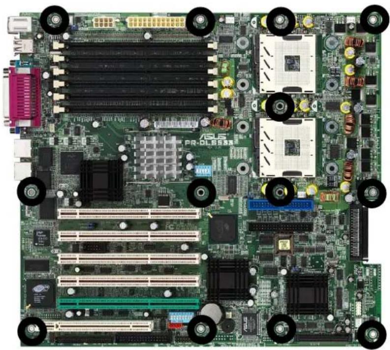 ASUS AP1700 - Screw holes - 2