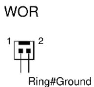 ASUS AP1700 - Wake-On-Ring Connector (2-pin WOR) - 3