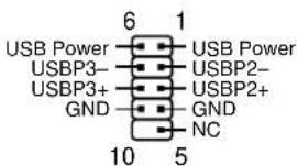 ASUS AP1700 - USB header (10-1 pin USB2) - 3