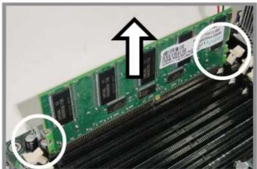 ASUS AP1700 - Removing a DIMM - 2