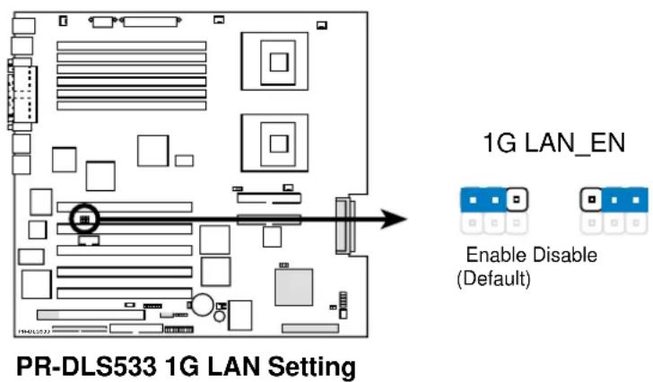 ASUS AP1700 - PCI-X Gigabit Ethernet setting (3-pin 1G LAN\_EN) - 1