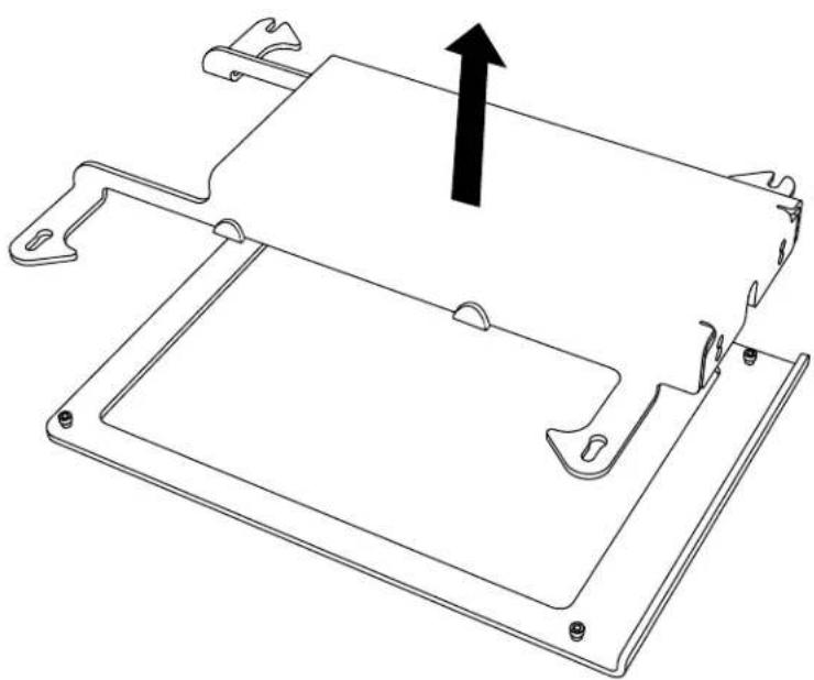 WindFall H501-BG - Remove Mounting Bracket From Front Bezel - 1