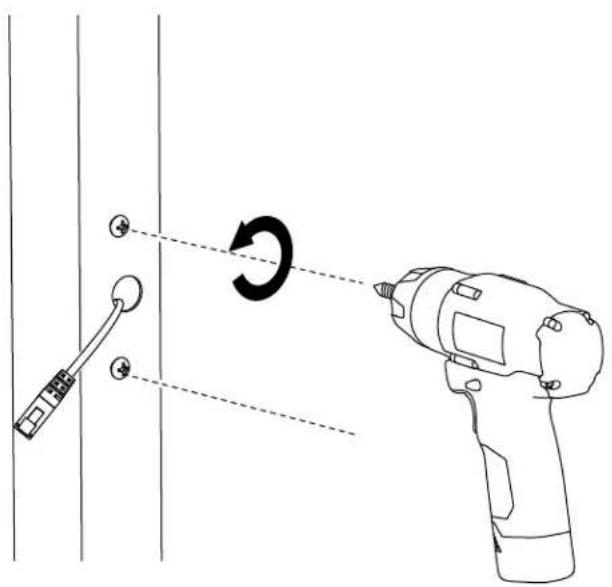 WindFall H517-BG - Remove Mounting Screws - 2