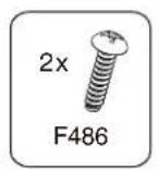 WindFall H517-BG - Faster Mounting Bracket to mullion - 1