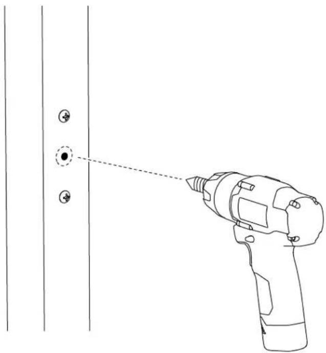 WindFall H517-BG - Ethernet Cable Hole - 1