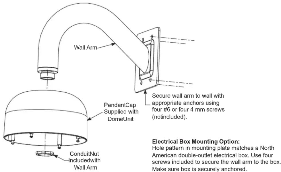 Aigis D5CH211W-W - Wall Mounting - 1