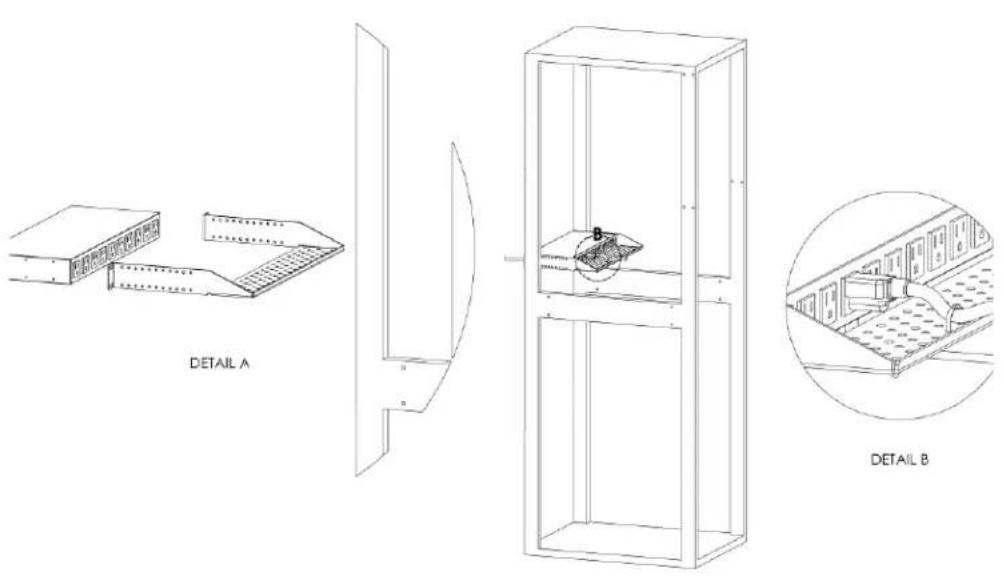 Geist BRFAN100-1025 - 23" Conversion Mounting Brackets (23-RM) - 1