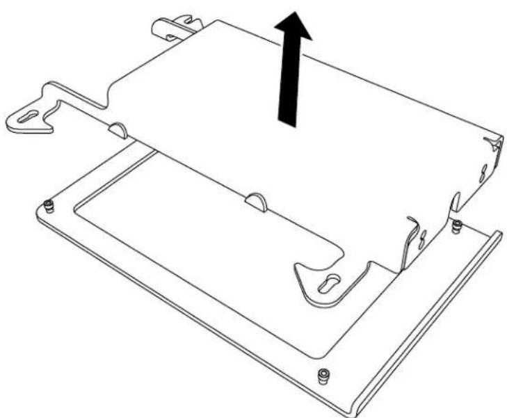 WindFall H500-GW - Remove Mounting Bracket From Front Bezel - 1