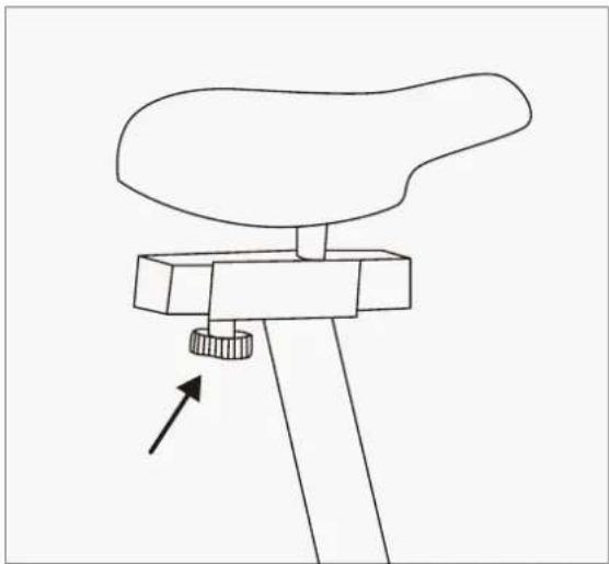 LifeSpan EXER-80 - Adjusting Horizontal Position of the Seat - 1