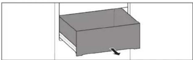 LIEBHERR ICNH5123RH - Removing the drawer - 3