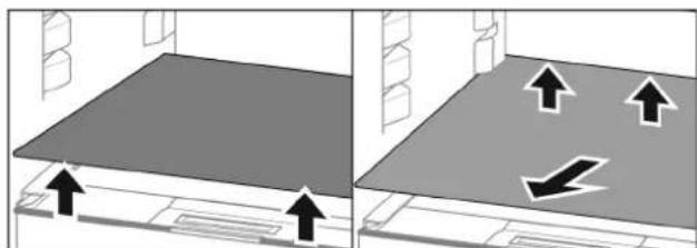LIEBHERR ICNH5123RH - Adjusting/removing the shelves - 3