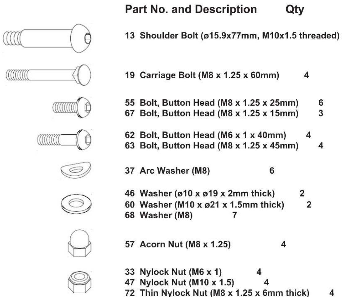 Stamina Avari E090 - HARDWARE IDENTIFICATION CHART - 5