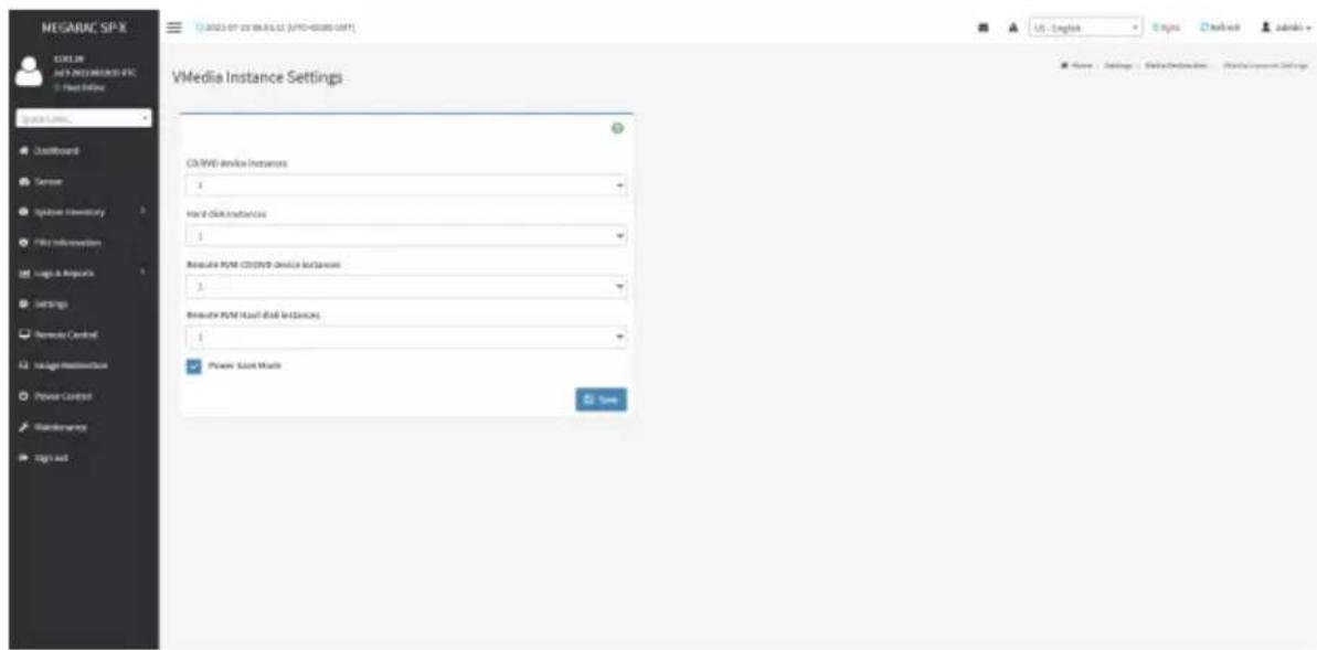 GIGABYTE S453-S70 - VMedia Instance Settings - 1