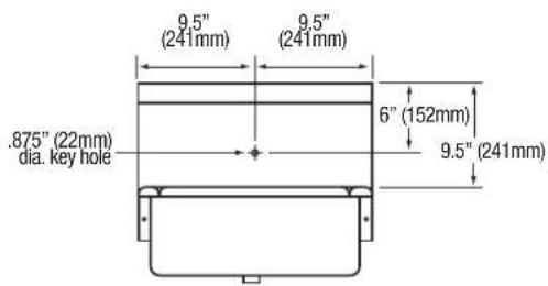 Sani-Lav 505L - HANDS-FREE WALL MOUNT SINK - 4