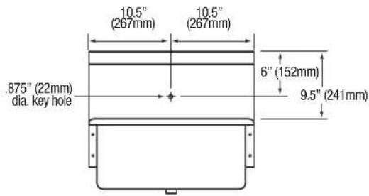 Sani-Lav 5251 - HANDS-FREE WALL MOUNT SINK - 4