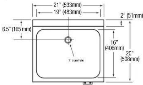 Sani-Lav 5251 - HANDS-FREE WALL MOUNT SINK - 1