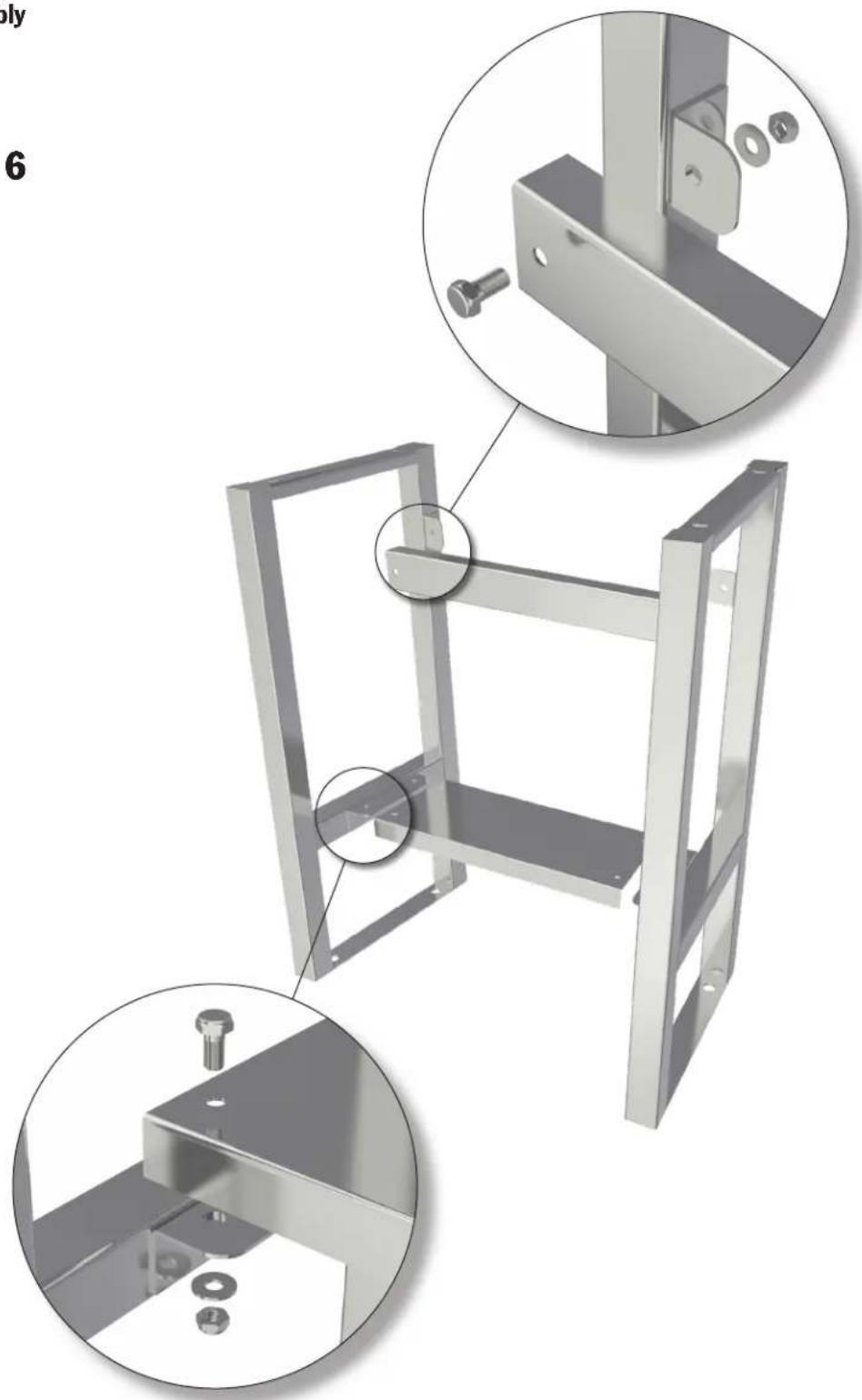 Sani-Lav 524FK1 - HANDS-FREE FLOOR MOUNT SINK - 8