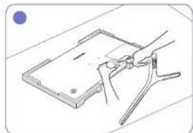 SAMSUNG U28H750UQI - Removing the Stand (U28H750UQ\*) - 2